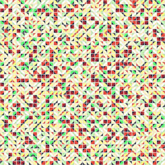 Abstract Geometric Pattern generative computational art illustration