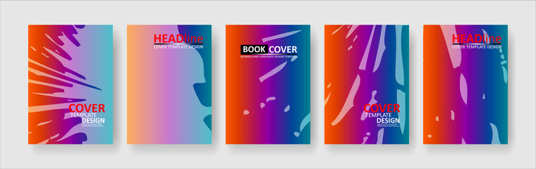 abstract background with gradient color. Applicable for design cover, presentation, invitation, flyer, annual report, poster and business card, desing packaging - Vector