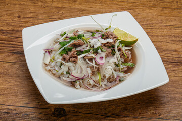 Vietnamese cuisine - Pho Bo soup