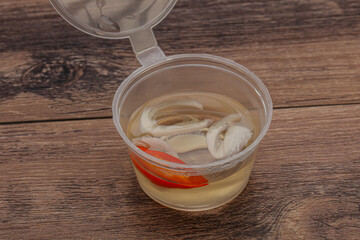 Vietnamese vinegar sauce with chili