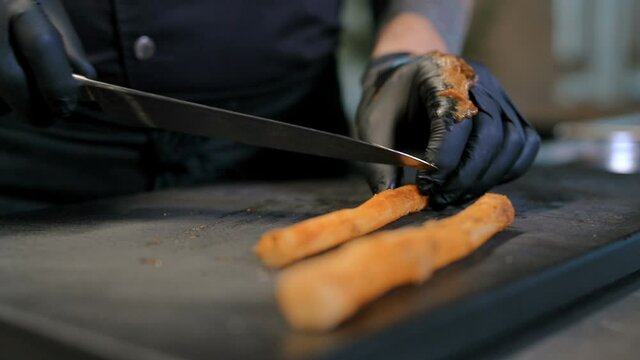 Food on a plate
Dinner. Delicious codfish on a plate
