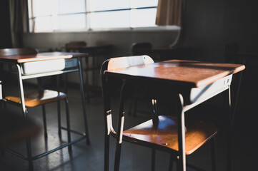 誰もいない教室