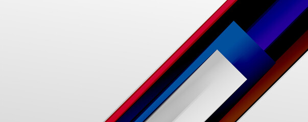 Multicolored lines background. Design template for business or technology presentations, internet posters or web brochure covers