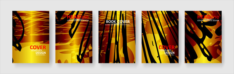 abstract background with gradient color. Applicable for design cover, presentation, invitation, flyer, annual report, poster and business card, desing packaging - Vector