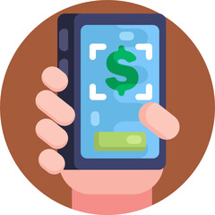 Social Distancing Icon.