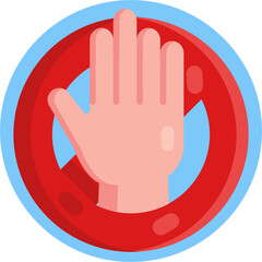 Social Distancing Icon.