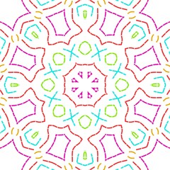 Fototapeta premium Indian floral Illustration design.