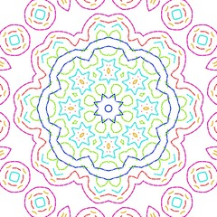 Indian floral Illustration design.