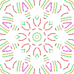 Indian floral Illustration design.