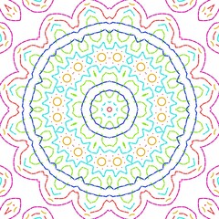 Indian floral Illustration design.