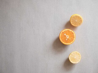 レモンやオレンジ。柑橘系のフルーツ。リラックス・アロマの香り。