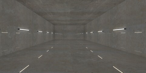 nice concrete simple wall horizontal line lighting high gloss flooring urdan style 3d place image