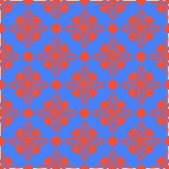 abstract background with  blue and orange patterns. ornament for wallpapers and backgrounds.