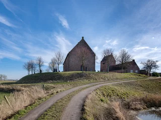 Foto auf Acrylglas Ezinge, Groningen Province, The Netherlands © Holland-PhotostockNL