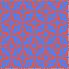 abstract background with  blue and orange patterns. ornament for wallpapers and backgrounds.