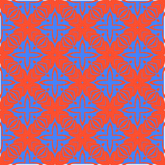 abstract background with  blue and orange patterns. ornament for wallpapers and backgrounds.