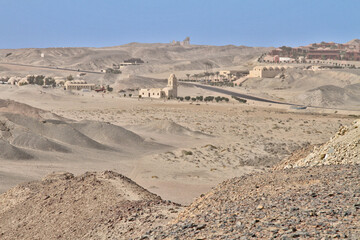 Paysage désertique égyptien