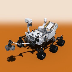 マーズパスファインダー, 火星探査ロボット, Mars rover CG Image, exploring surface of Mars. Space exploration, astronomy science