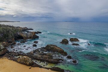 A winters day at Mystery Bay beach