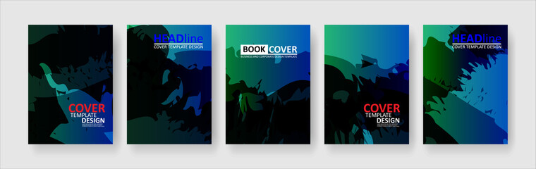 abstract background with gradient color. Applicable for design cover, presentation, invitation, flyer, annual report, poster and business card, desing packaging - Vector
