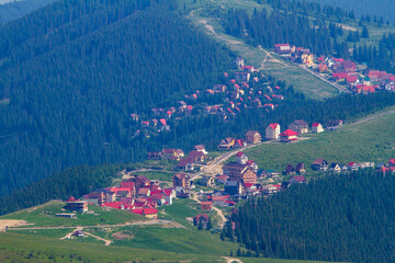 Landscape on the transalpina