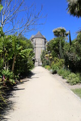 
City of Quimper, and its garden, Brittany France