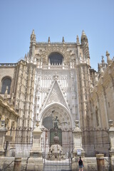 Seville's Cathedral details Spain