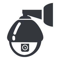 CCTV Icon. Vector Security Camera Symbol