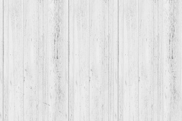 Obraz na płótnie Canvas Old white vintage wooden wall pattern and seamless background