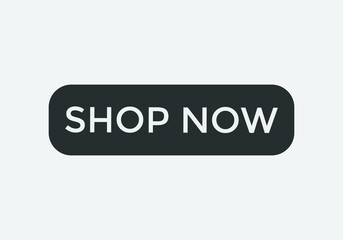 shop now text web button, label sign icon button