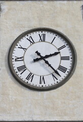Clock on a church tower