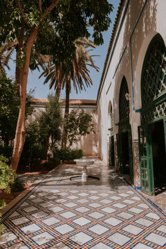 Architecture in Marrakesh, Morocco