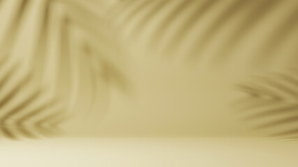 3D rendering of background. For show product. Blank scene showcase mockup.