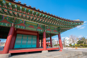 The Jeju Mok Office, the seat of the local governor during the Joseon dynasty (1392-1910)