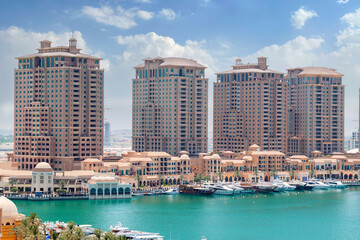 Pearl Qatar Residential Area, Doha Qatar