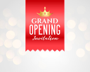 Grand Opening Celebration Banner Template Design