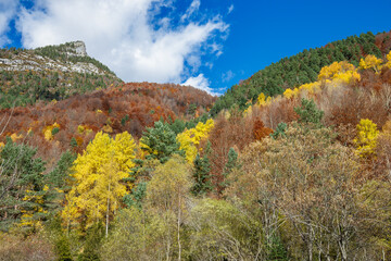 Pineta Valley in Ordesa and Monte Perdido National Park, Spain