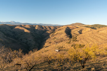 mountain landscape in the south of Spain