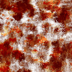 Fototapeta premium Abstract rusty background. brown, orange and whiteblurred spots
