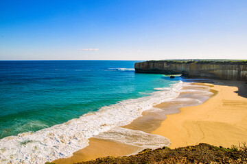 Beautiful Landscape / Seascape along Great Ocean Road in Victoria, Australia