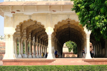 India Agra - Taj Mahal garden area