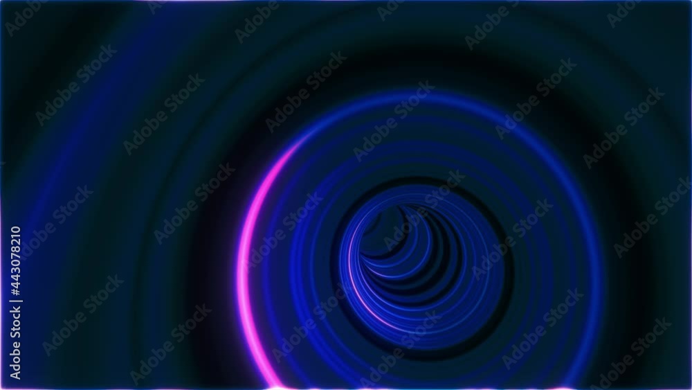 Poster a wormhole in time and space, warping through science fiction. abstract jump into space in hyperspac