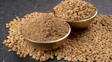 organic fenugreek seeds powder ,ingredients in Indian cuisine