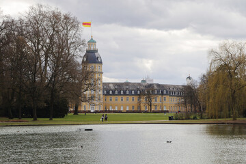 Karlsruhe palace, Baden-Württemberg Land, Germany