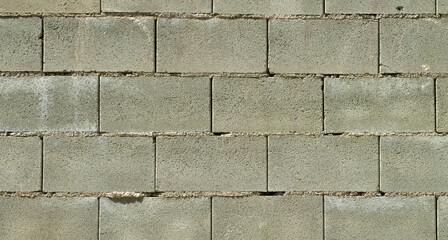 Gray brick wall pattern