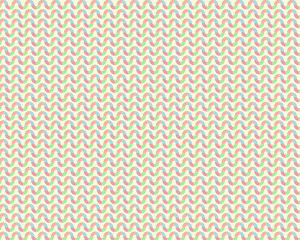 Cool half circle waves pattern