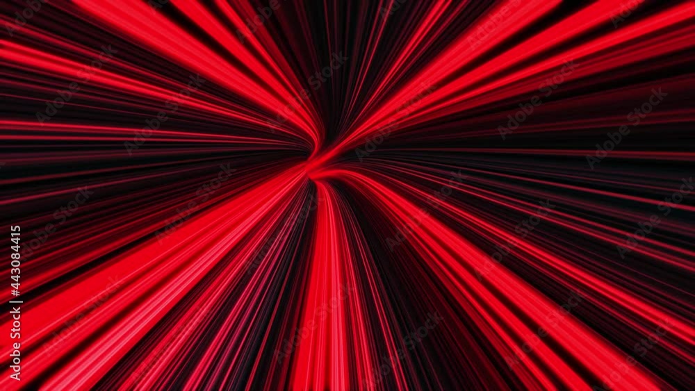 Poster abstract energy tunnel in space. energy force fields tunnel in outer space. vortex energy flows