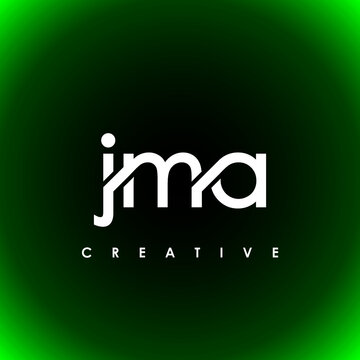 JMA Letter Initial Logo Design Template Vector Illustration