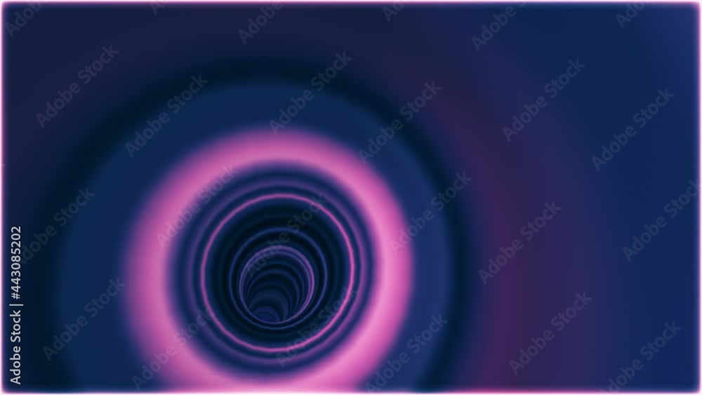 Poster abstract energy tunnel in space. energy force fields tunnel in outer space. vortex energy flows