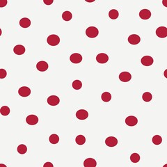 vector print of peas. seamless circles. print on clothes